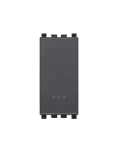 Vimar 20010 1P Nc 10A Grauer Druckknopf